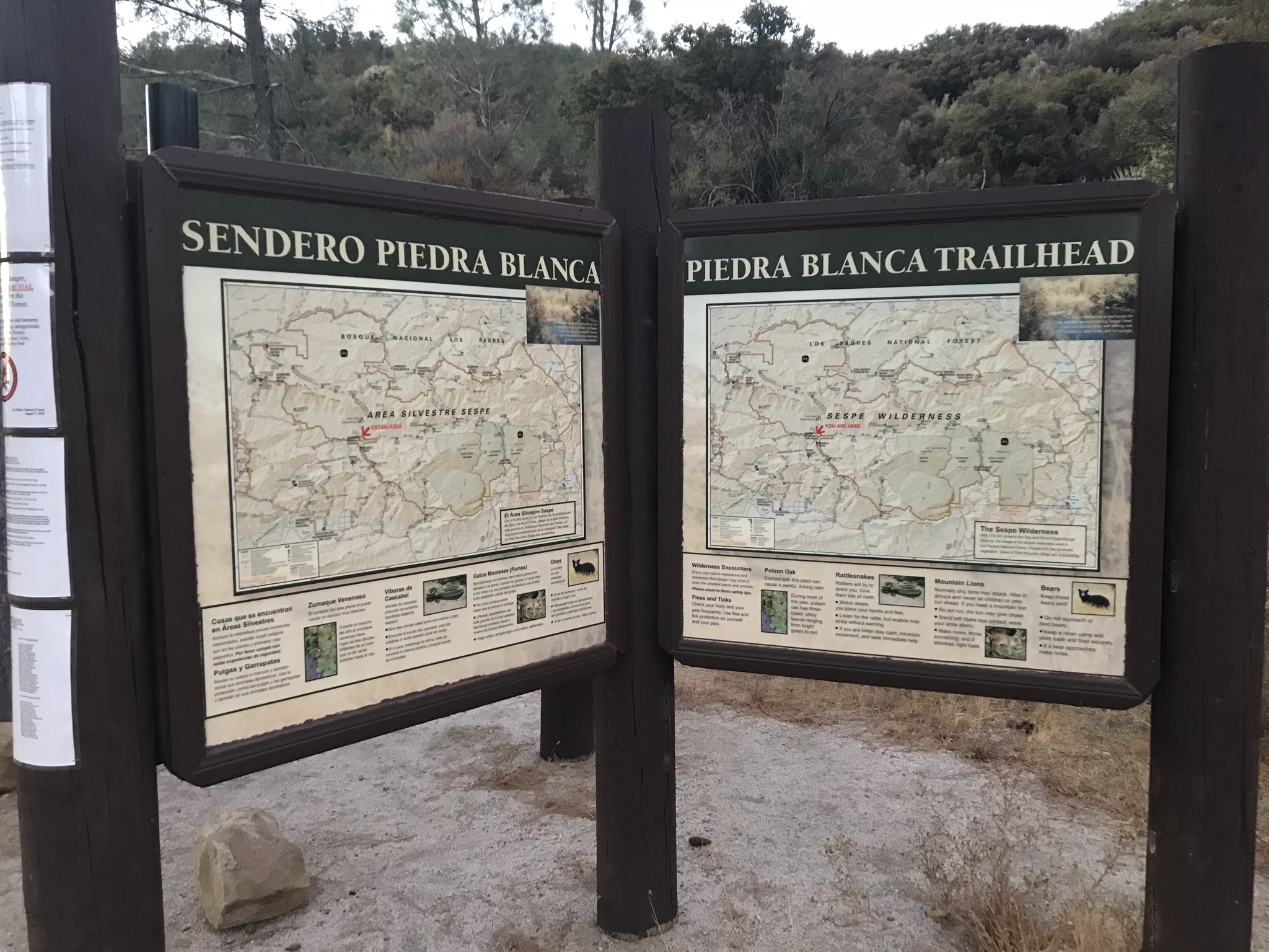 Piedra Blanca Trail - Hiking and Backpacking In The Los Padres National  Forest
