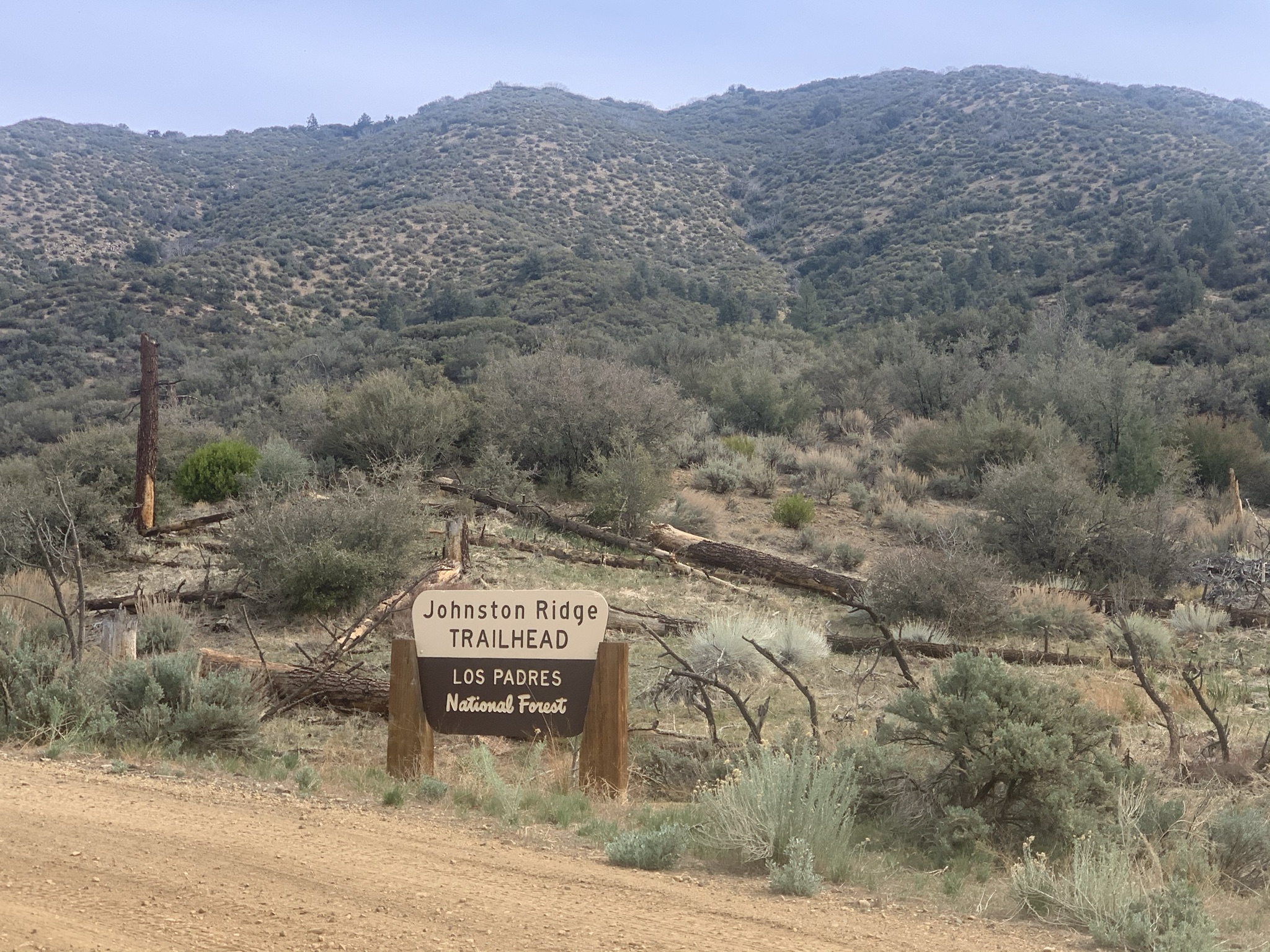 Johnston Ridge Trail - Hiking and Backpacking In The Los Padres ...
